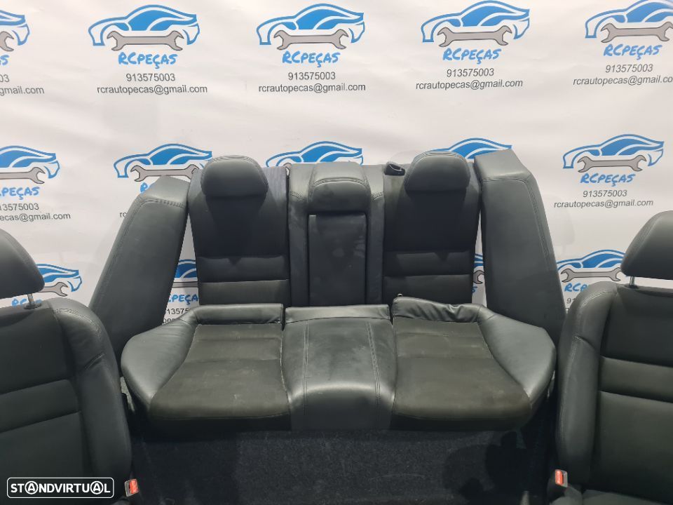 BANCO BANCOS PELE FRENTE FRONTAL AIRBAG HONDA ACCORD VII 7 MK7 TOURER CARRINHA - 8