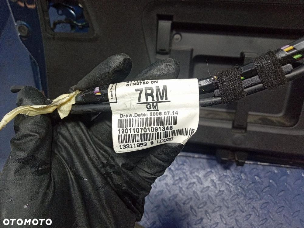 OPEL ASTRA IV J 09- KOMBI TYLNA KLAPA TYŁ BAGAŻNIKA Z22A - 13