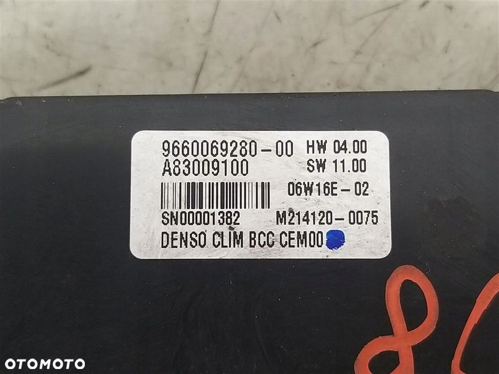 MODUŁ Sterownik Citroen C4 Grand Picasso  I 2006-2013 DENSO 9660069280 - 3