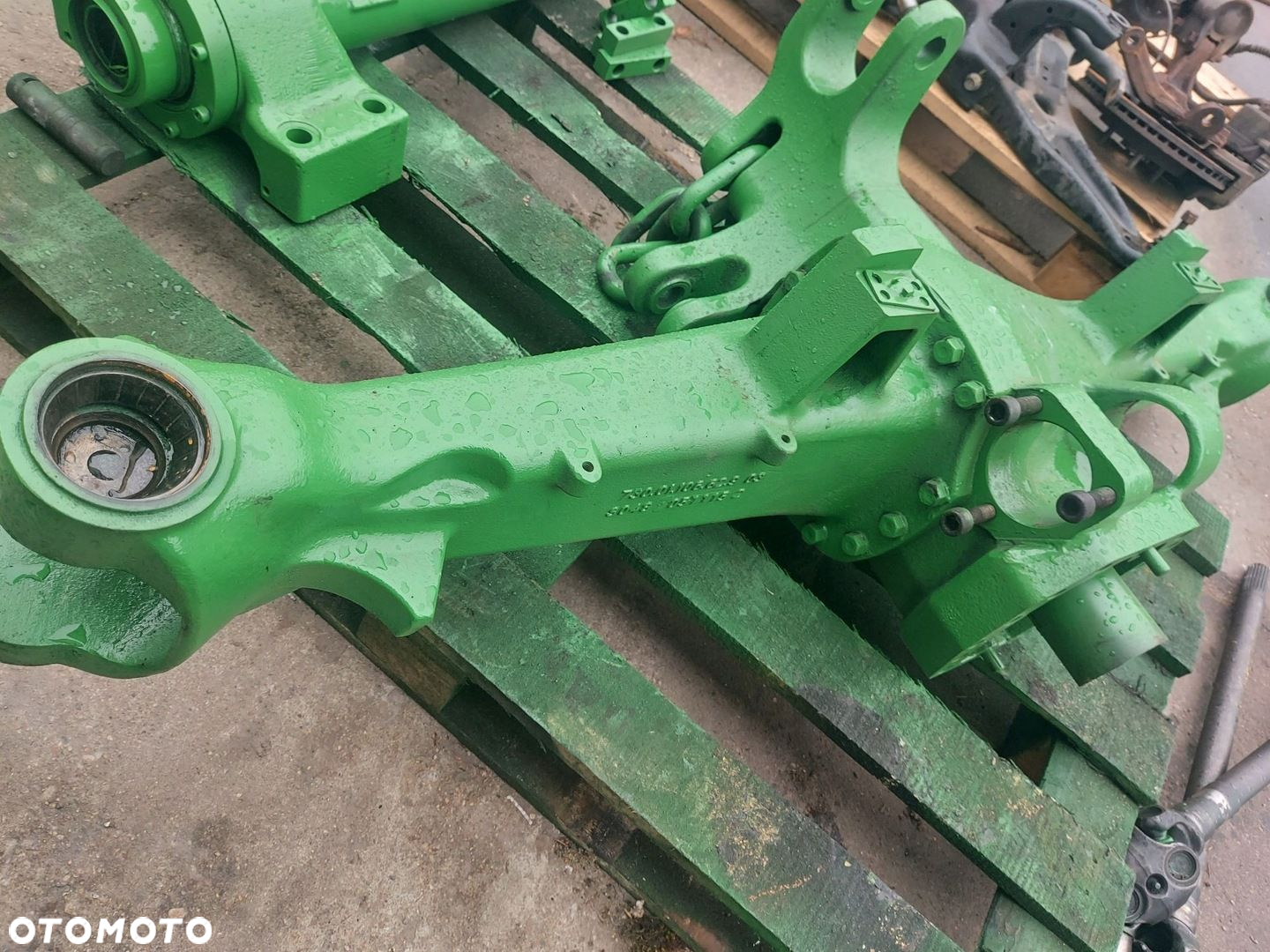 MOST PRZEDNI OBUDOWA OŚ PRZEDNIA L AL225162 P AL209972 JOHN DEERE 6110R - 3