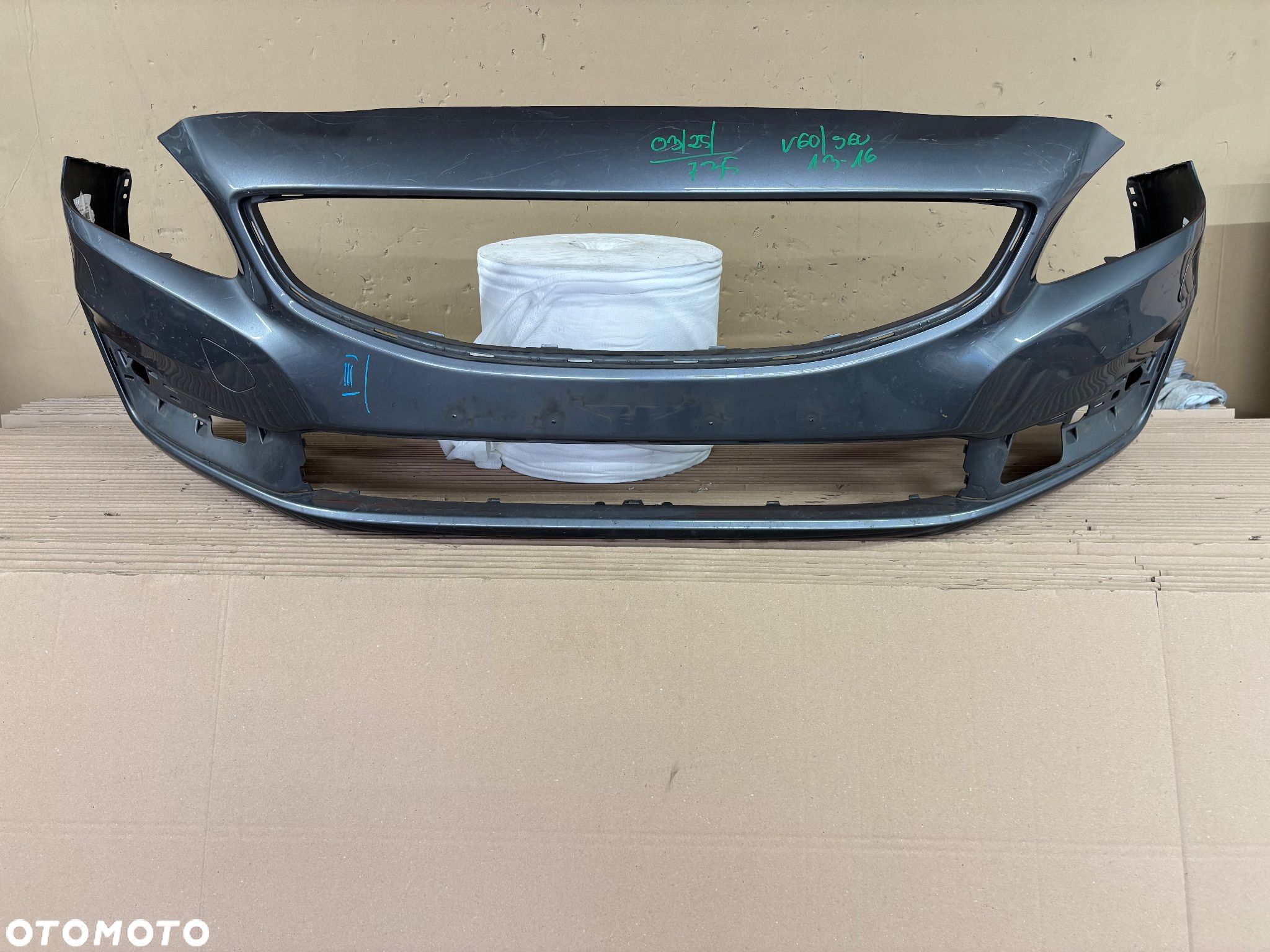 Volvo V60 S60 lift 10-13 zderzak przedni - 1