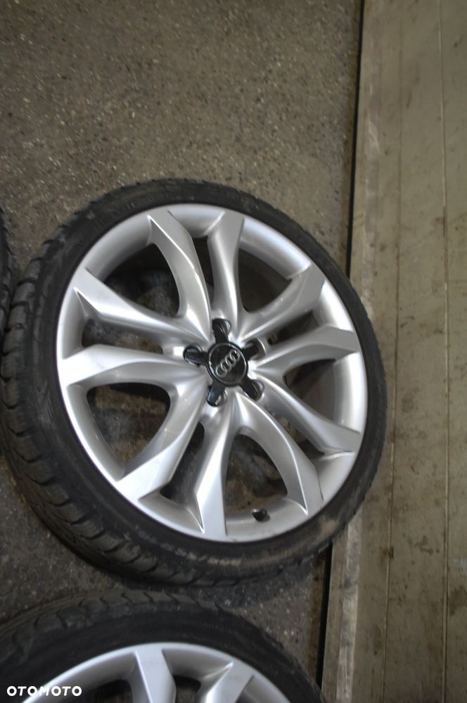 KOŁA FELGI ALUMINIOWE 8R0601025AL 5X112 ET37 7J 225/35R19 OPONY ZIMOWE AUDI A4 B8 A8 A3 A5 - 5