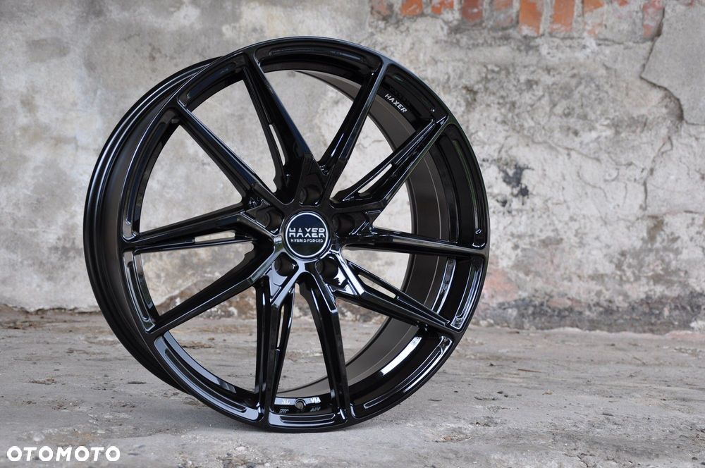 HX08F BL FELGI HAXER 21 5x112 BMW 5 7 X3 X5 X6 G30 - 5