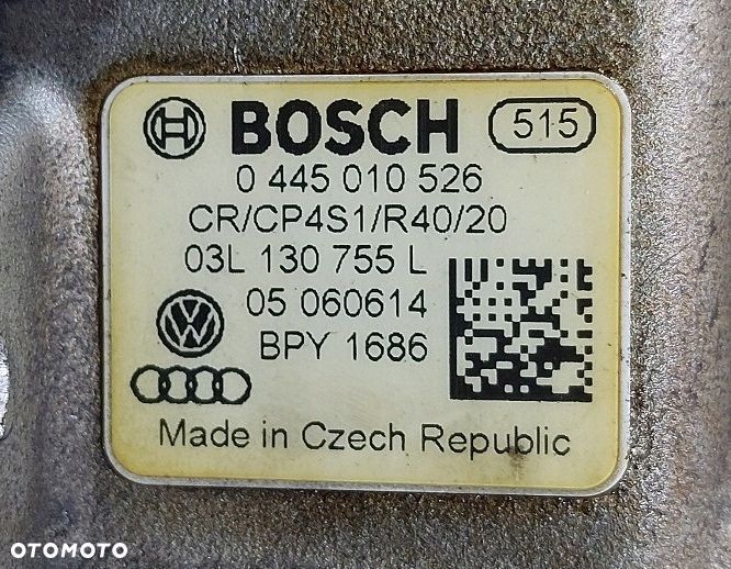 pompa wtryskowa audi seat vw passat b7 2.0 tdi 03l130755l - 5