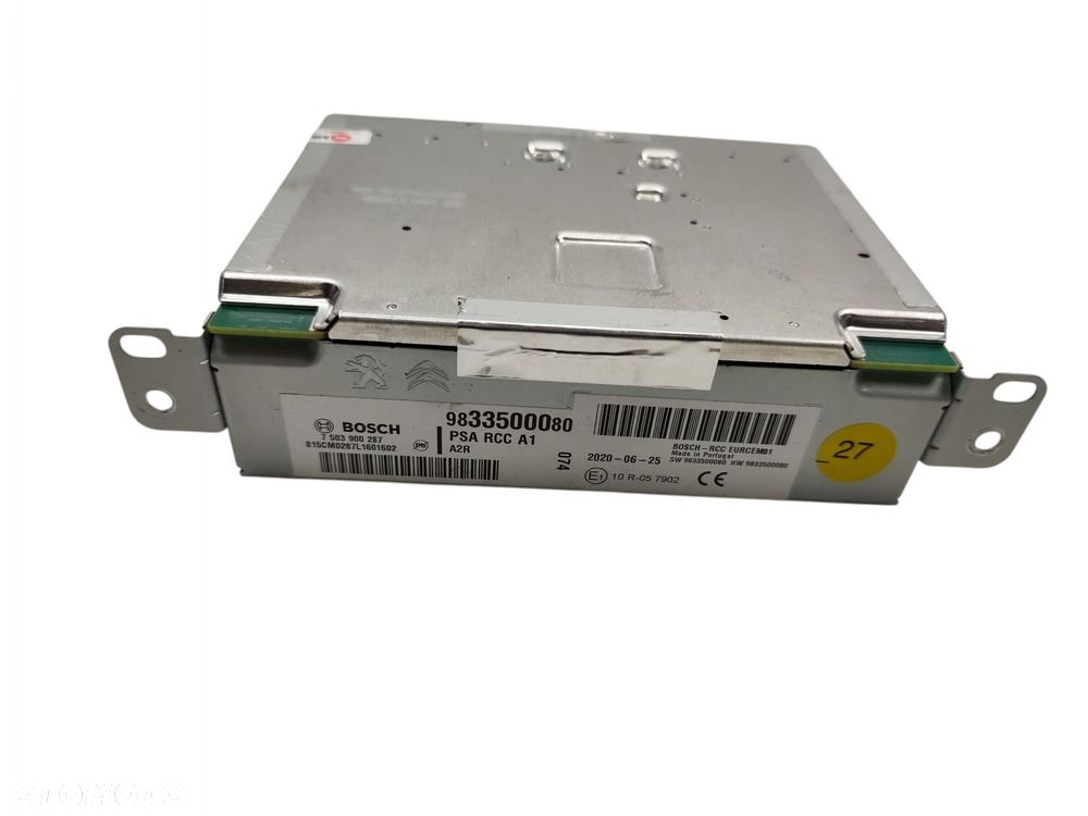 RADIO MODUŁ NAWIGACJI NAVI GPS OPEL CORSA F VIVARO C 9833500080 - 4