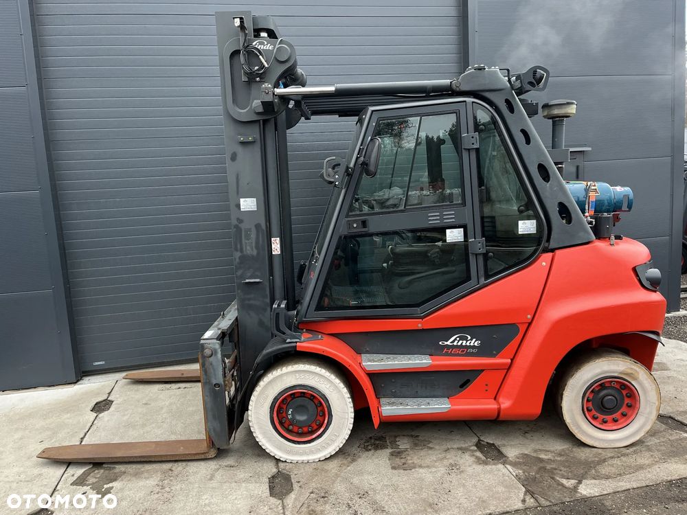 Linde H60T, H60D 396-03 Gaz LPG Kabina Klima Pozycjoner Przesuw boczny - 1