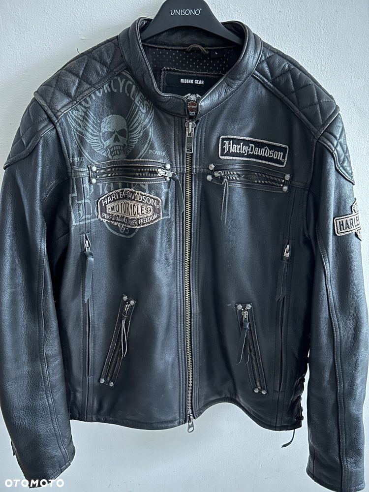 Harley Davidson kurtka motocyklowa skóra - 1