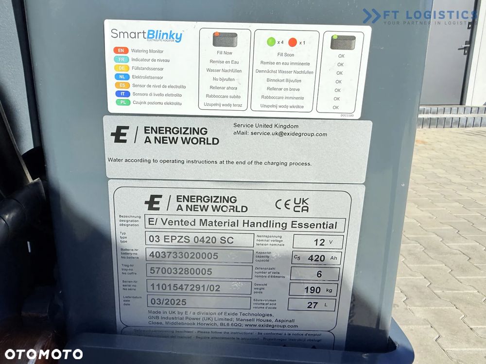 Combilift WÓZEK CZTEROKIERUNKOWY - WIELOKIERUNKOWY 2000KG / WR-4  / ELEKTRYCZNY / TRIPLEX 5500MM / GWARANCJA 2 LATA!!! / FABRYCZNIE NOWY! / POZYCJONER / Szeroka oferta wózków czterokierunkowych i bocznych, dopasowanych do różnorodnych potrzeb i zastosowań - 11