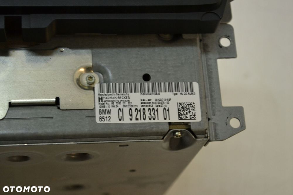 BMW 3 E90 E91 9218331 Nawigacja Navi CIC 9218331 - 11