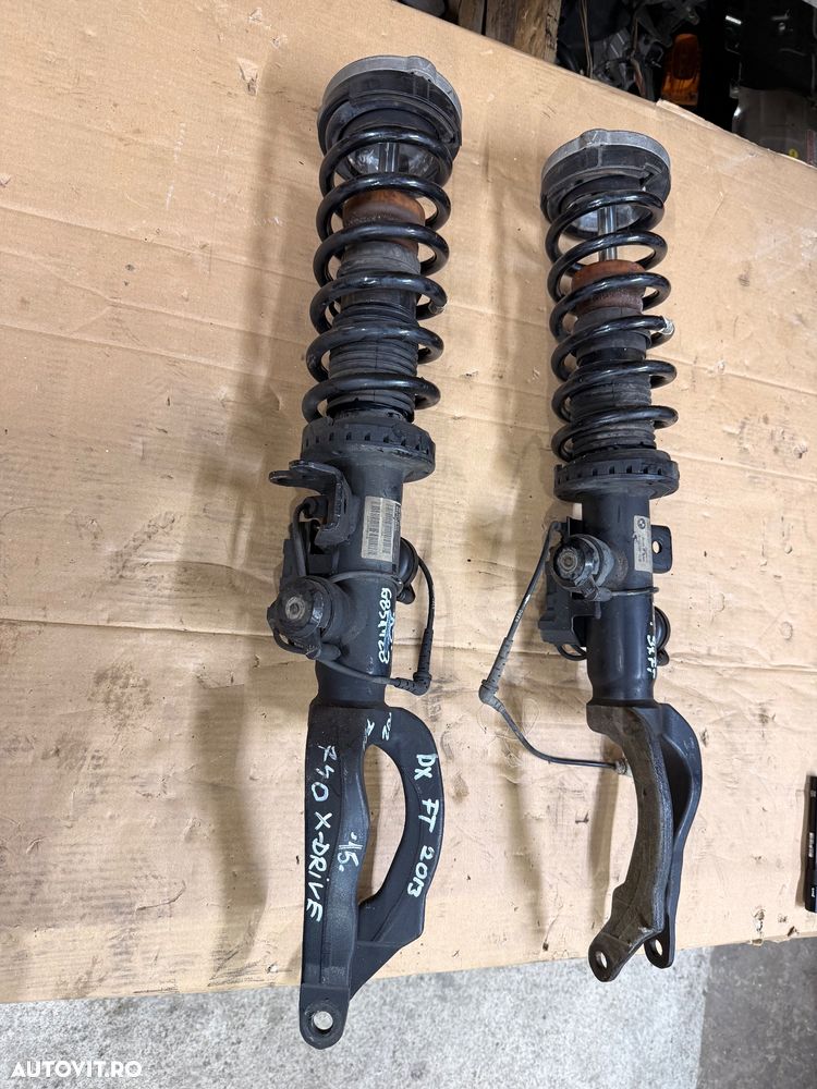 Telescop, amortizor electric fata cu Edc BMW seria 7 F01, F02 X-drive 4x4 an 2009-2015 cod 6851127, 6851128 - 2