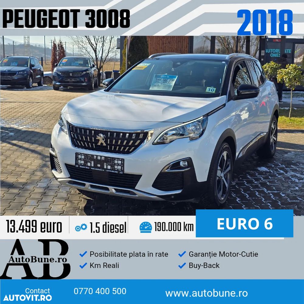 Peugeot 3008 BlueHDi 130 Stop & Start Active Pack - 2