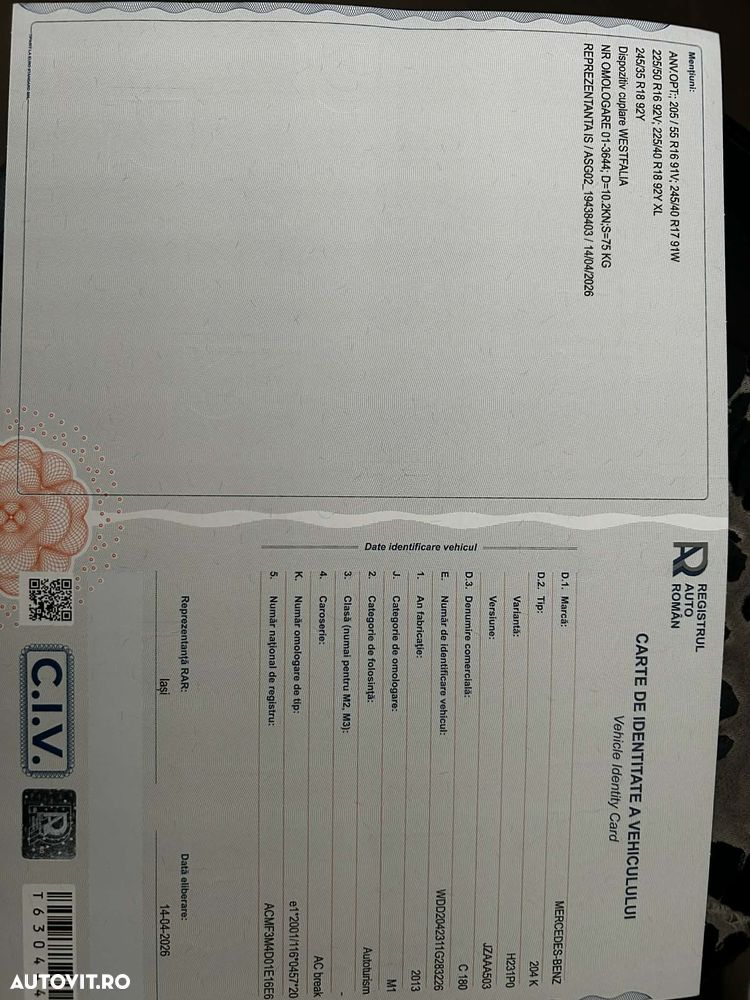 Mercedes-Benz C 180 - 12