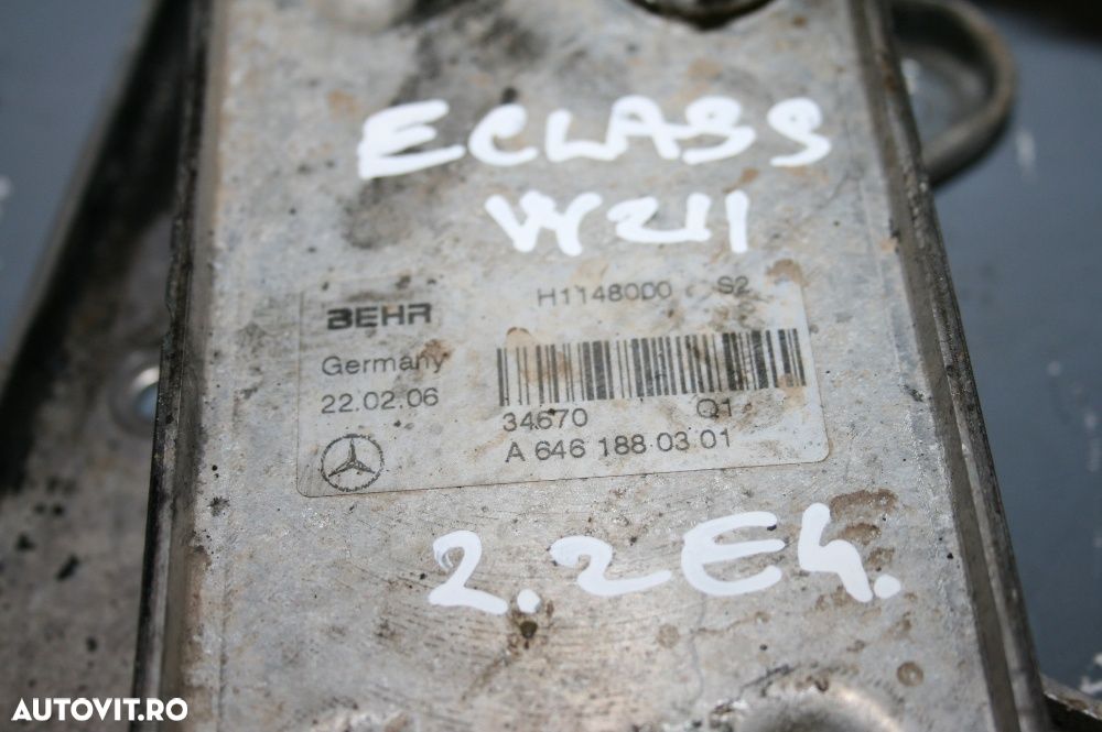 Racitor Ulei Termoflot Mercedes E/C Class W211 W203 2.2 Cdi Euro 4 - 1