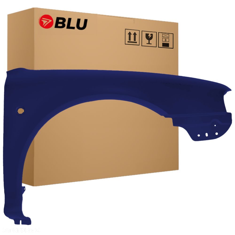 BLU Błotnik SKODA OCTAVIA I 1 9460 prawy niebieski 97-10 przód TiefseeBlau - 1