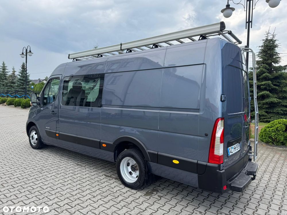 Renault MASTER L4H2 Klima Elektryka Na Bliźniaku Brygadówka Dubel Kabina 7os Hak Serwis - 24