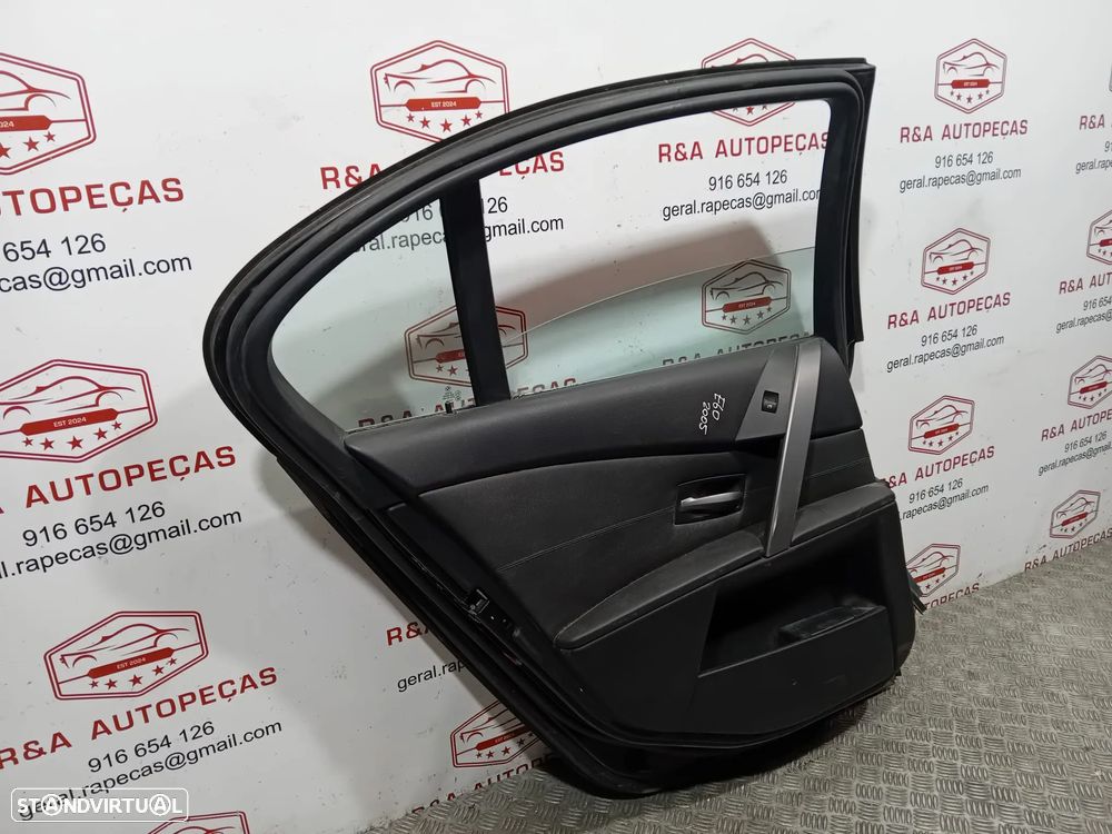 Porta Trás Traseira Esquerda BMW Série 5 E60 Original - 4