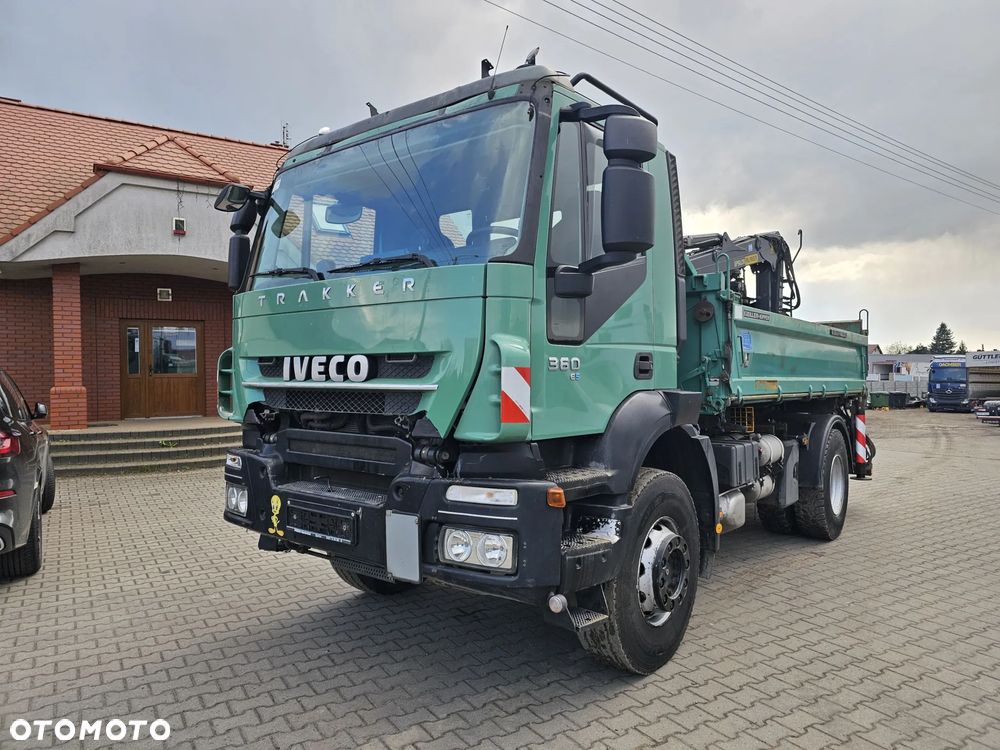 Iveco Trakker 360, Meiller Kipper, Palfinger M100 // 2009r - 6