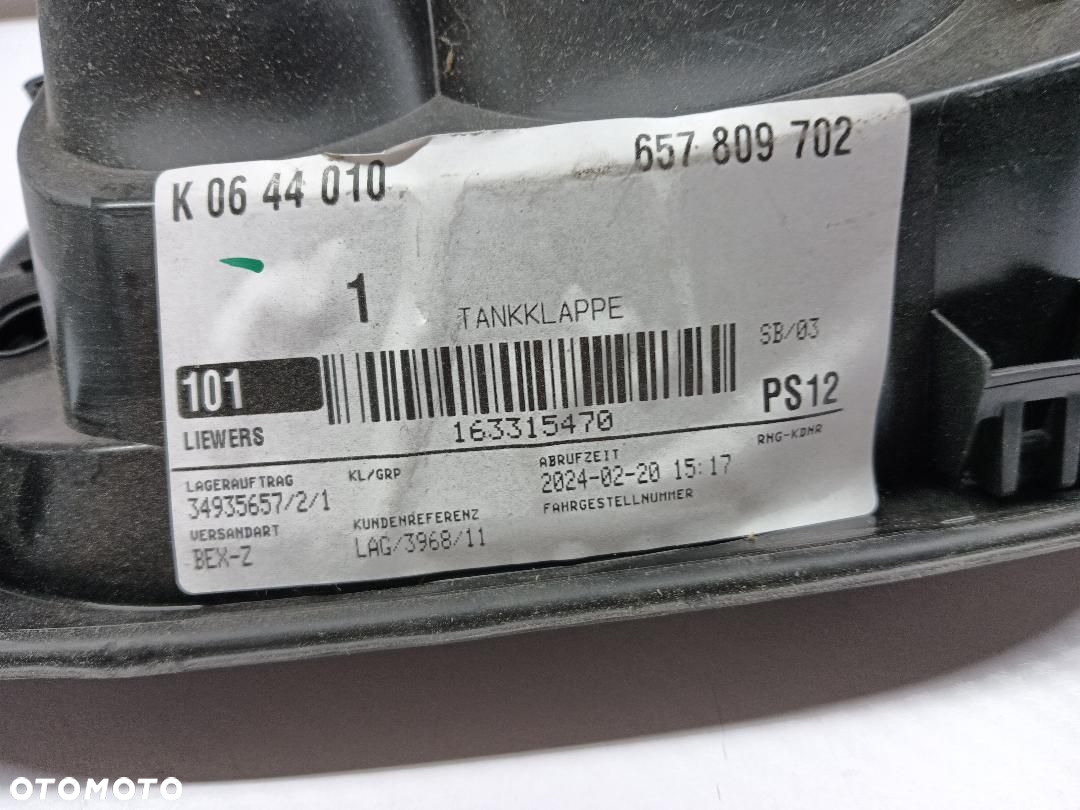 KLAPKA WLEWU PALIWA SKODA SCALA 657809792 - 5