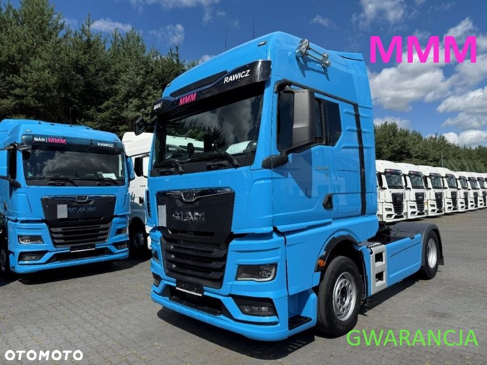 MAN TGX TG3 18.510 ACC GX LEDY NA PODUSZKACH PRZYSTAWKA RETARDER KLIMA POSTOJOWA KONTRAKT MAN DO KOŃCA SPROWADZONY Z DE - 1