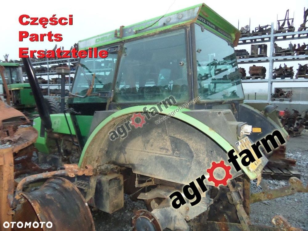Deutz DX 6.30 części, skrzynia biegów, silnik, oś - 2