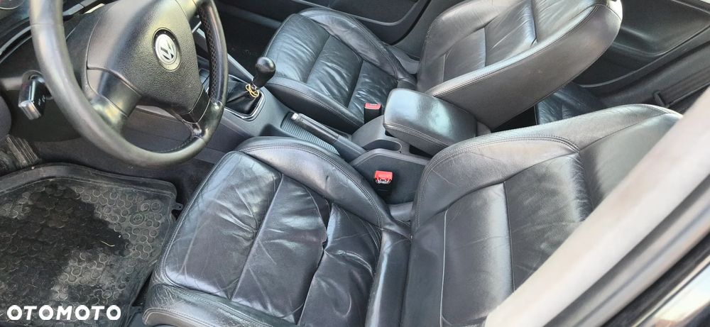 Podłokietnik skórzany VW Golf 5 skóra tunel nawiewu - 3