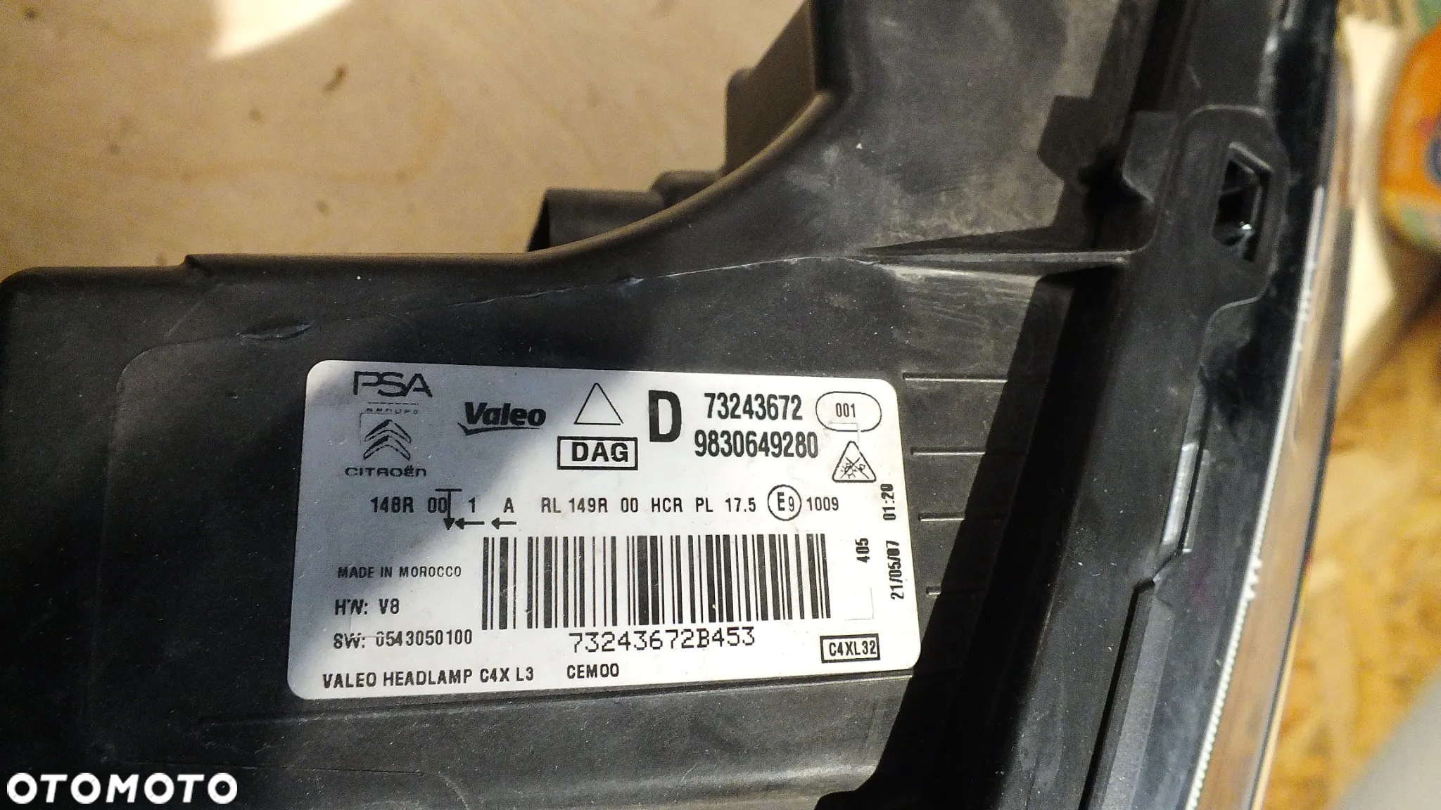 Lampa przednia lewa Citroen C4 III Led Vision - 12