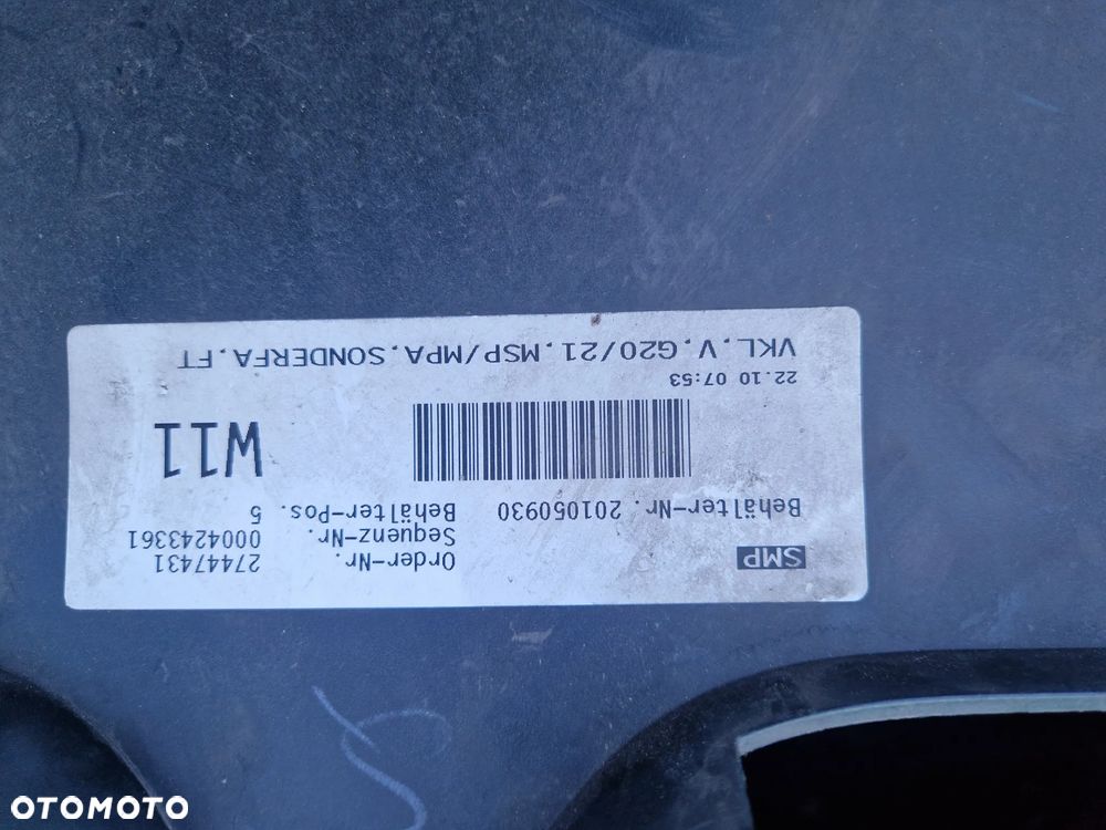 Zderzak BMW seria 3 G20 G21 M pakiet - 12