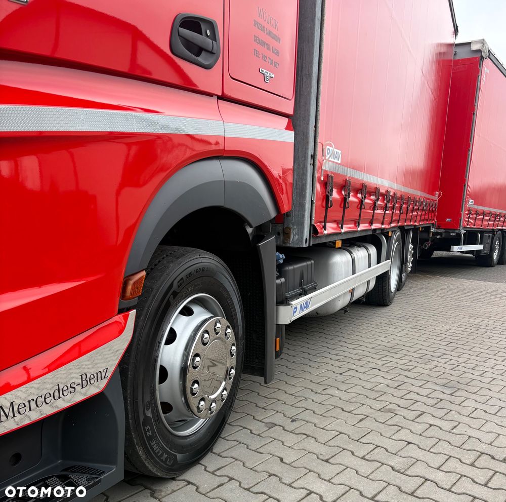 Mercedes-Benz Actros Big Space 2545 Zestaw/Tandem Przejazdowy Nowe Opony - 24