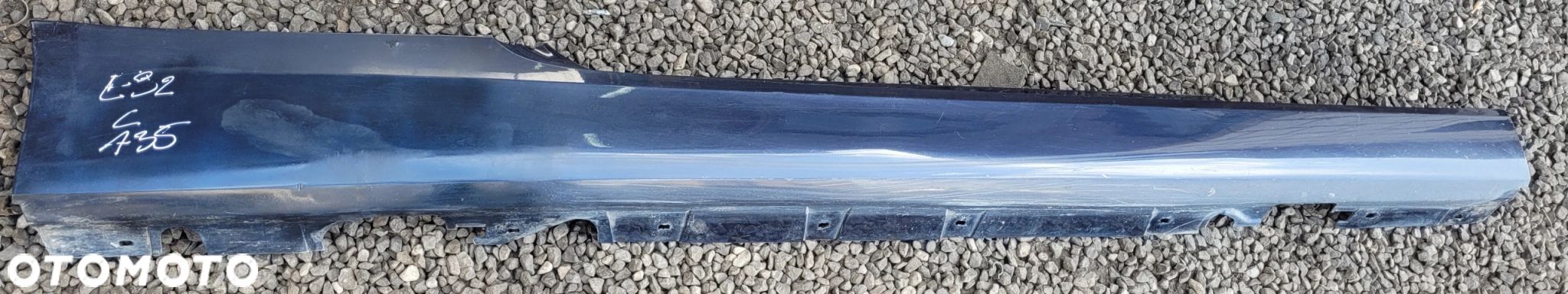 LISTWA NAKŁADKA PROGOWA PRAWA BMW E92 E93 A35 MONACOBLAU - 1