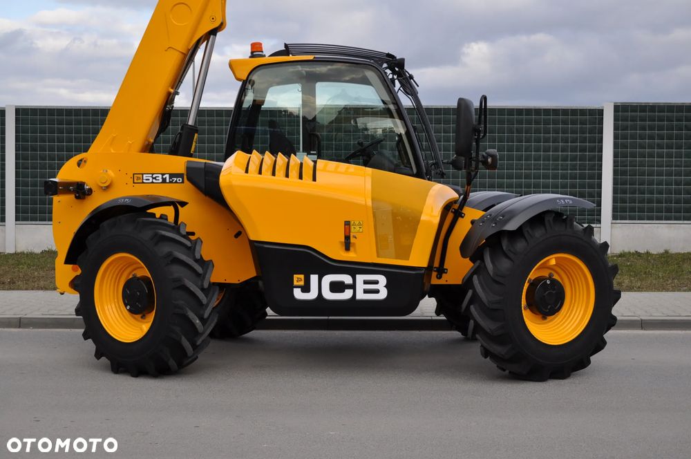 JCB 531-70 ŁADOWARKA TELESKOPOWA MAŁO MTG 546 UDŹWIG 3100 kg WYSOKOŚĆ ZAŁADUNKU 7 m NA GWARANCJI PRODUCENTA KLIMATYZACJA JAK NOWA! - 31