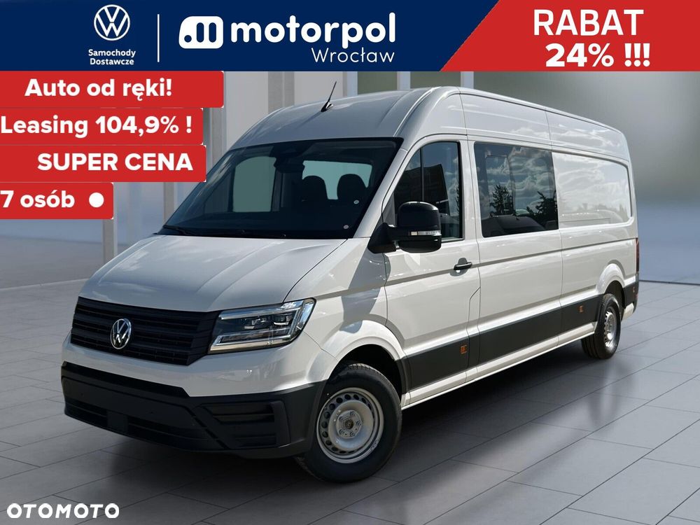 Volkswagen Crafter 35 Brygadówka/L4H3, 2.0 BiTDI 163KM, 4490mm, Wysoki dach, r.o. 4490 mm, manualna 6-biegowa - 2