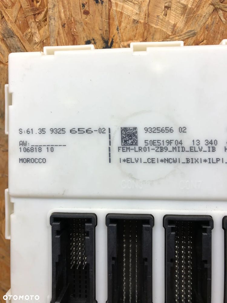 BMW F20 F21 F30 MODUŁ STEROWNIK FEM 9325656 - 2