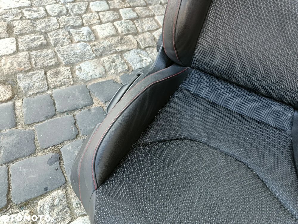 Fotele Seat Leon 3 III FR Skóra Kanapa Przekładka Siedzenia - 13