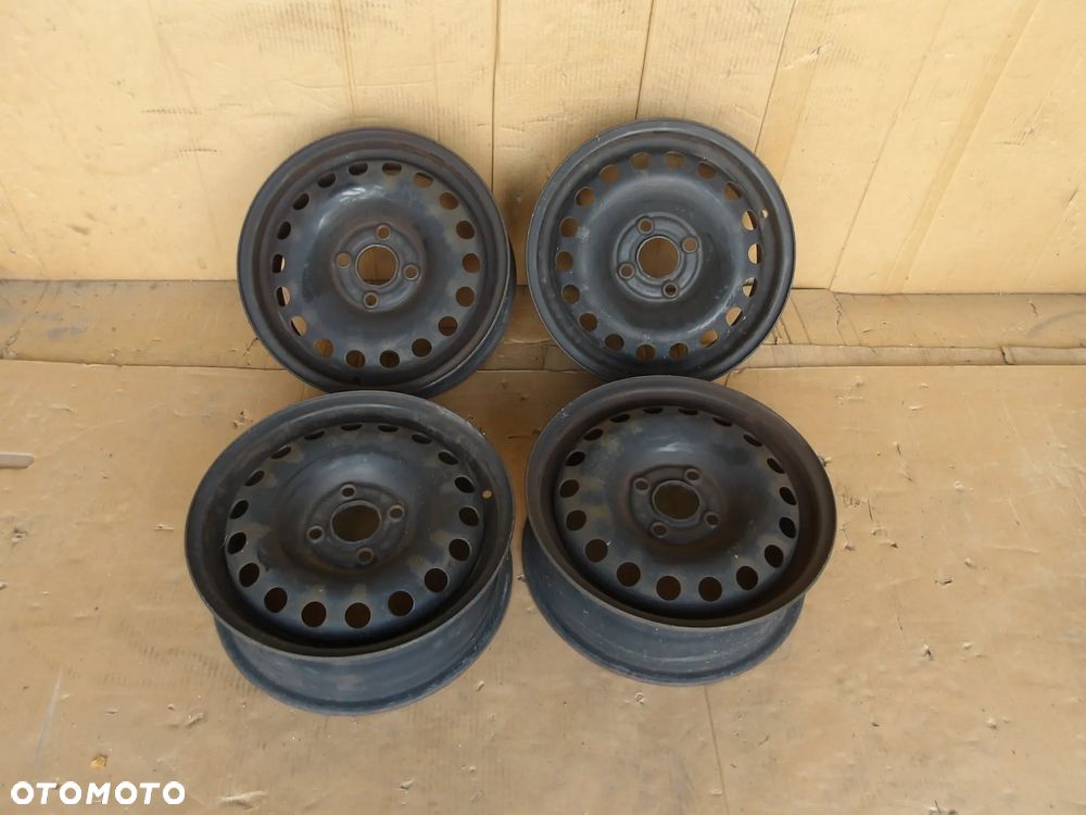 FELGI STALOWE 5X14 4X100 ET35 POLO LUPO UP MI 1S0601027 - 1