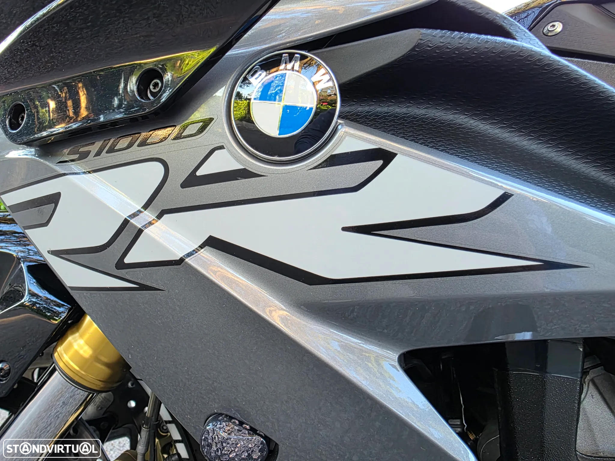 BMW S 1000 RR JANTES CARBONO ESCAPE COMPLETO ARROW C/NOVA ACEITO RETOMA - 14