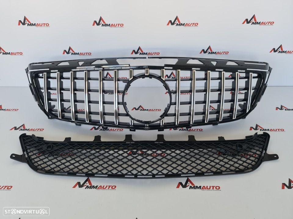 Grelha Frontal Mercedes CLS W218 GTR - 1