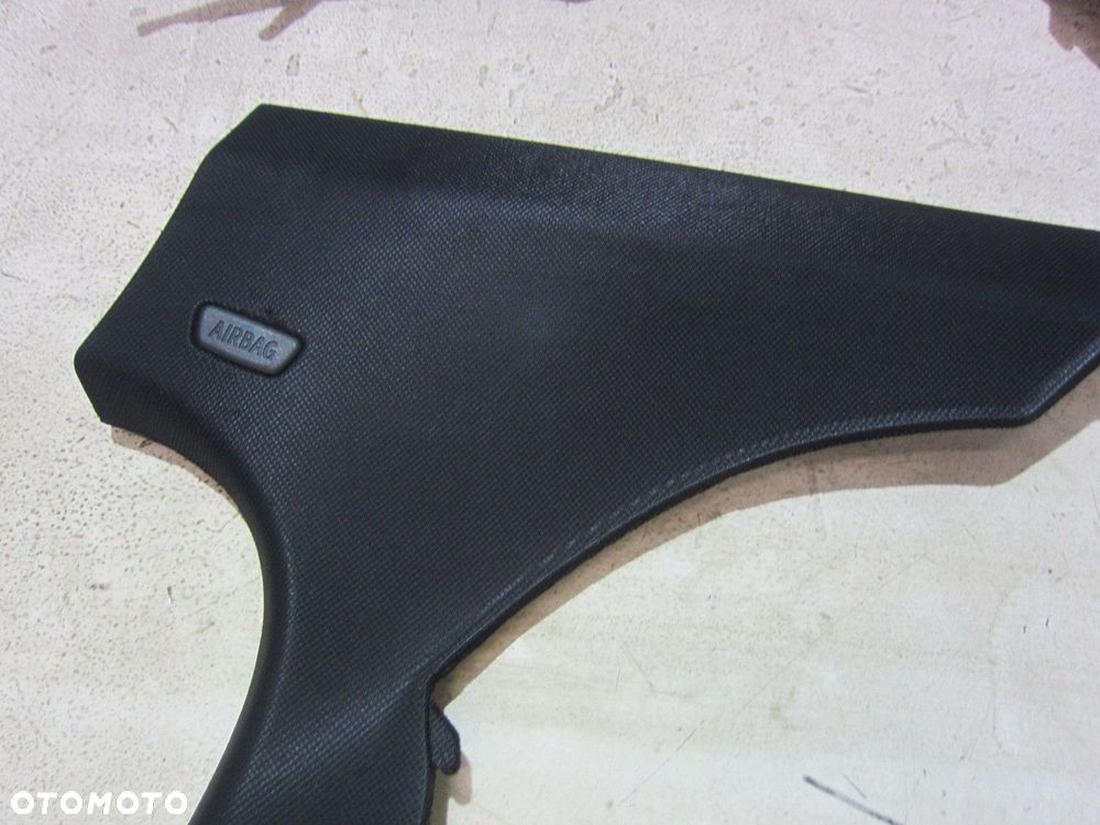 BMW 5 F10 SŁUPKI OSŁONY DASZKI ELEMENTY PODSUFITKI CZARNEJ 51168052676 - 9