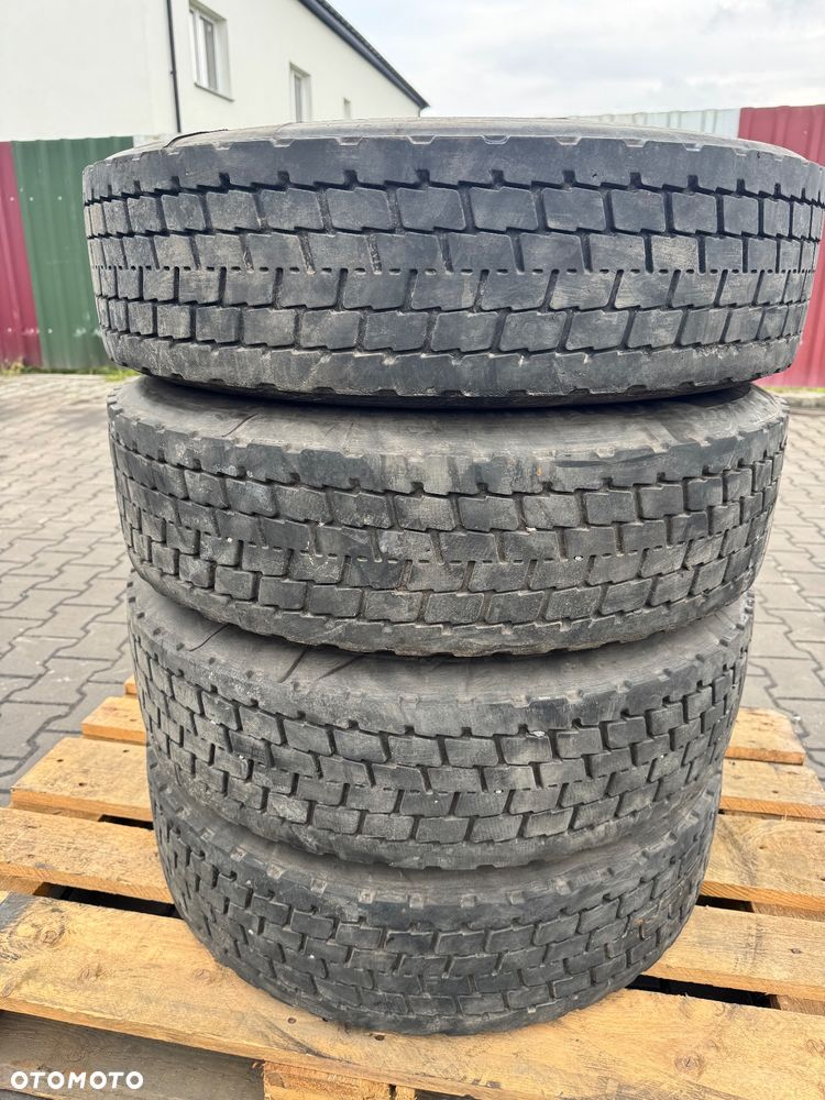 Komplet 4 kół, felga, opony Fulda 205/75 R17,5 - 2