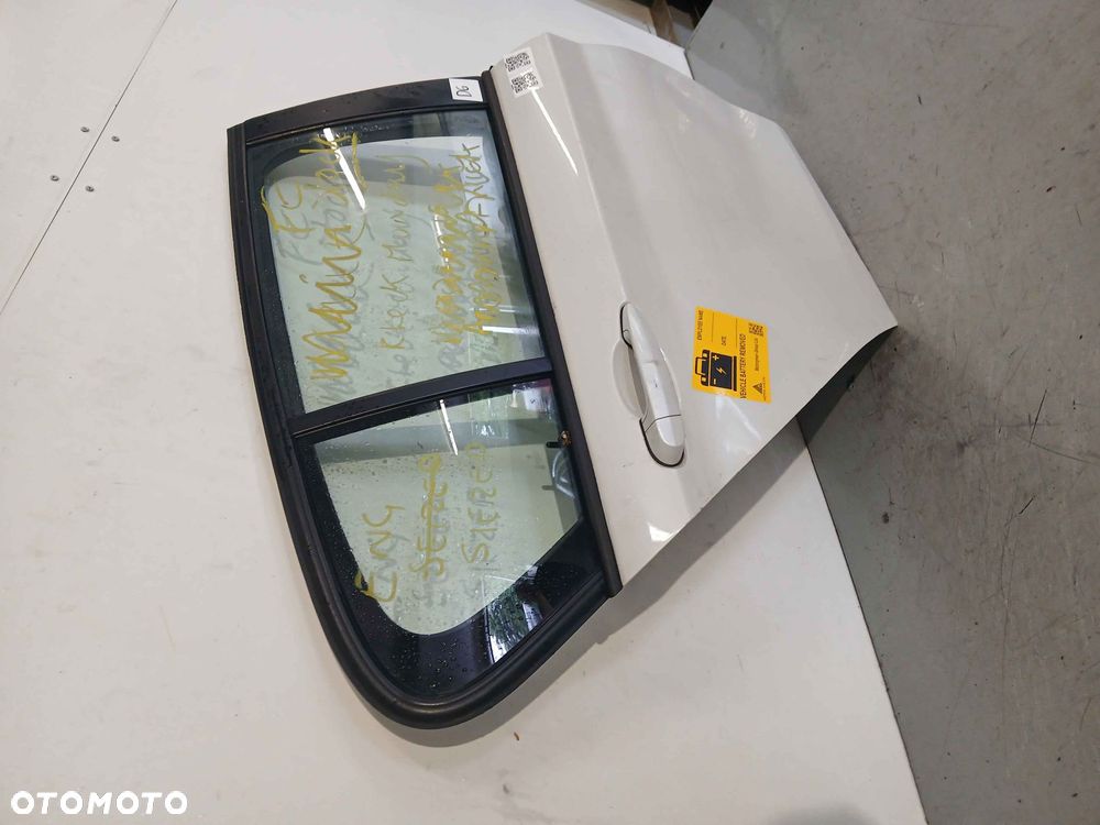 + DRZWI TYŁ TYLNE PRAWE BMW F20 SERIA I 1 A300 ALPINEWEISS BIAŁE - 4