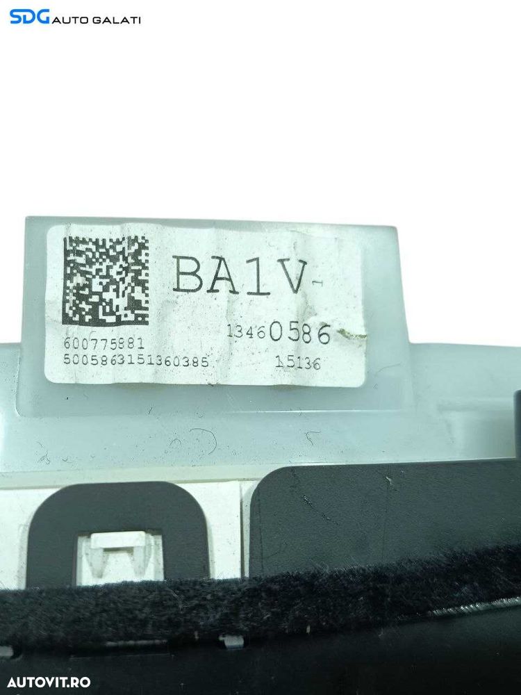 Ceas Ceasuri Cluster Instrumente Bord Opel Astra J 1.6 CDTI 2009 - 2015 Cod 13460586 600775881 [LR2071] - 7