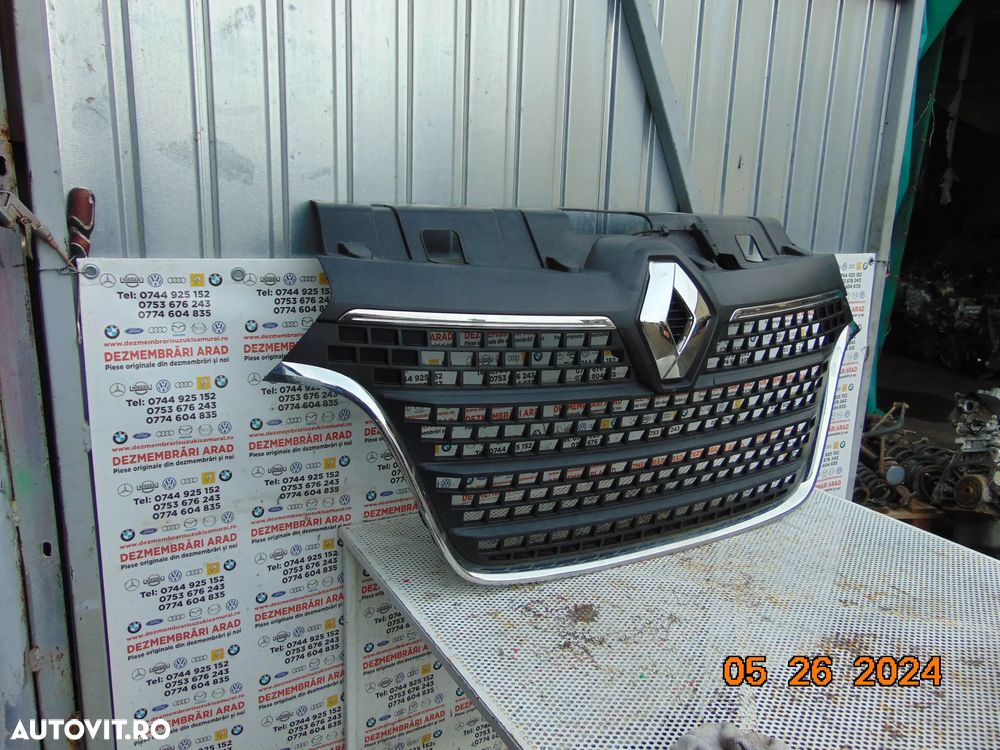 Grila fata Renault Master 4 grila frontala fata master dupa 2018 - 3