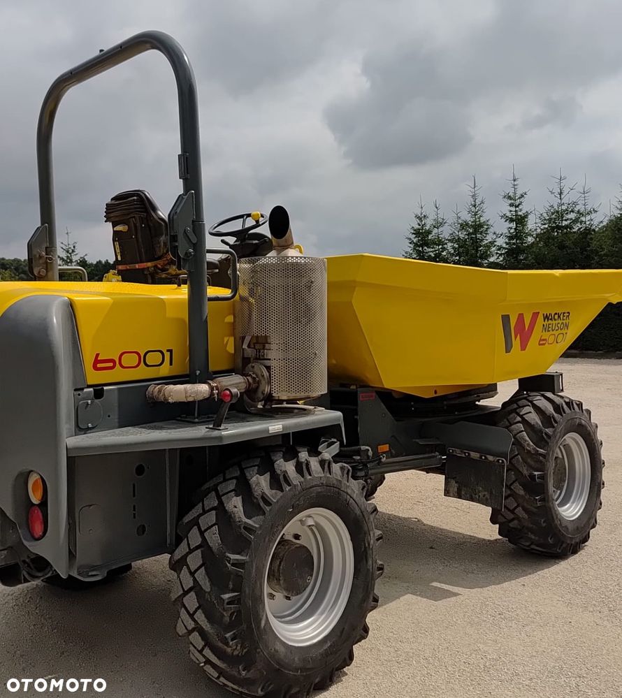 Wacker Neuson WOZIDŁO BUDOWLANE 6ton WACKER NEUSON 6001 4x4 3 4m3 obrotowa wywrotka 3 Stronna Thwaites Benford MECALAC Ausa sxr TEREX Deutz 4 cyl ST TA6s kiper taczka wysyp - 6