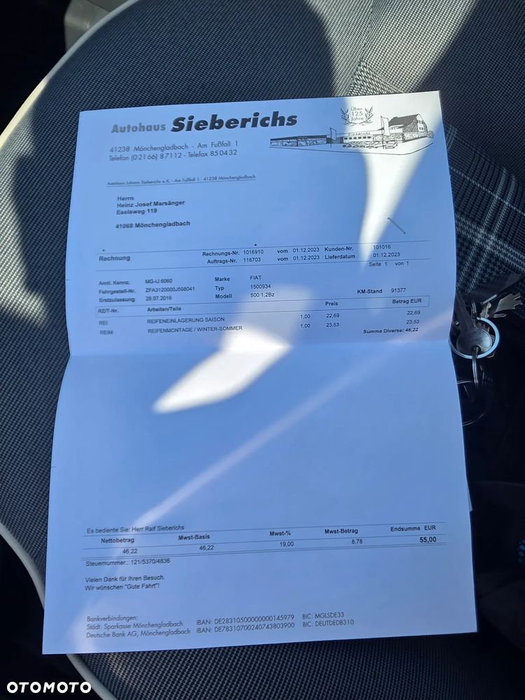 Fiat 500 1.2 8V Start&Stopp Lounge - 21