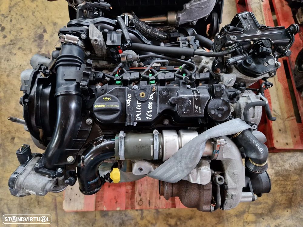 Motor usado D4162T VOLVO V40 V50 1.6 HDI 115CV 8V SIEMENS CONTINENTAL PEUGEOT CITROEN