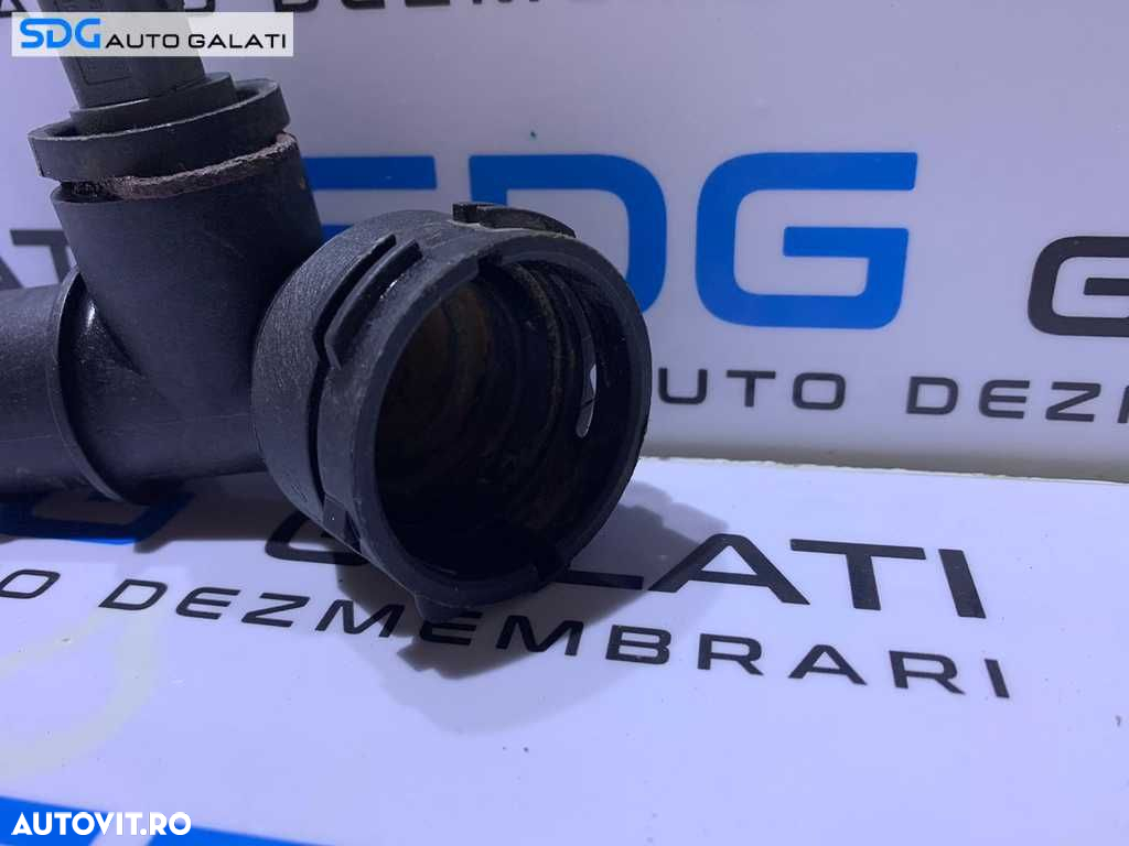 Cot Cuplaj Rapid Radiator cu Senzor Temperatura Apa Lichid Racire Motor Antigel Seat Leon 1P 1.9 TDI BKC BJB BXE BXF 2006 - 2013 Cod 1K0122291AD [D0052] - 2