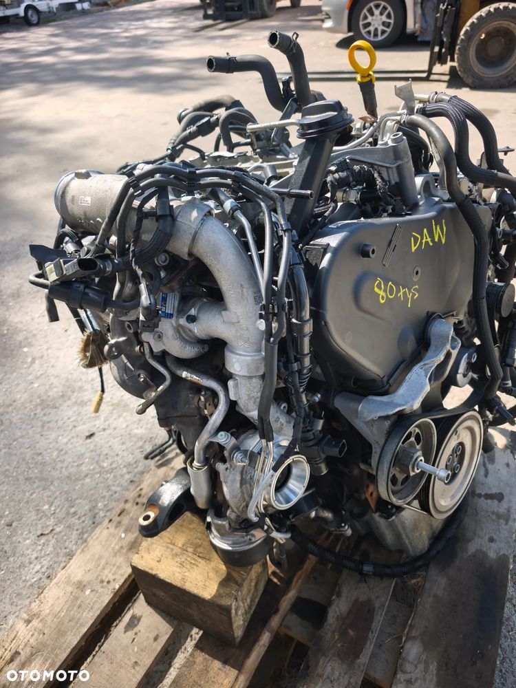 Silnik kompletny DAW 2.0 TDI biturbo VW Crafter II MAN TGE 80tys - 5