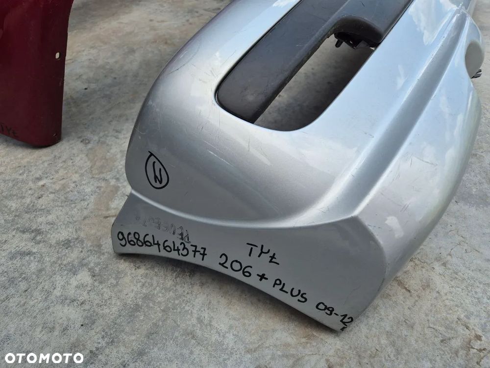 ZDERZAK TYŁ TYLNY PEUGEOT 206 KOMBI - 12