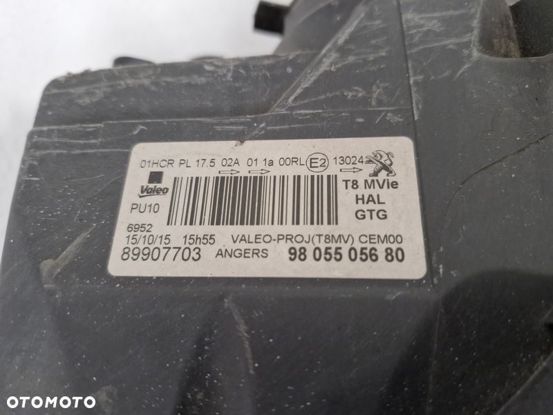 PEUGEOT 3008 I 1 LIFT LAMPA LEWY PRZÓD PRZEDNIA LEWA UK 9805505680 - 5
