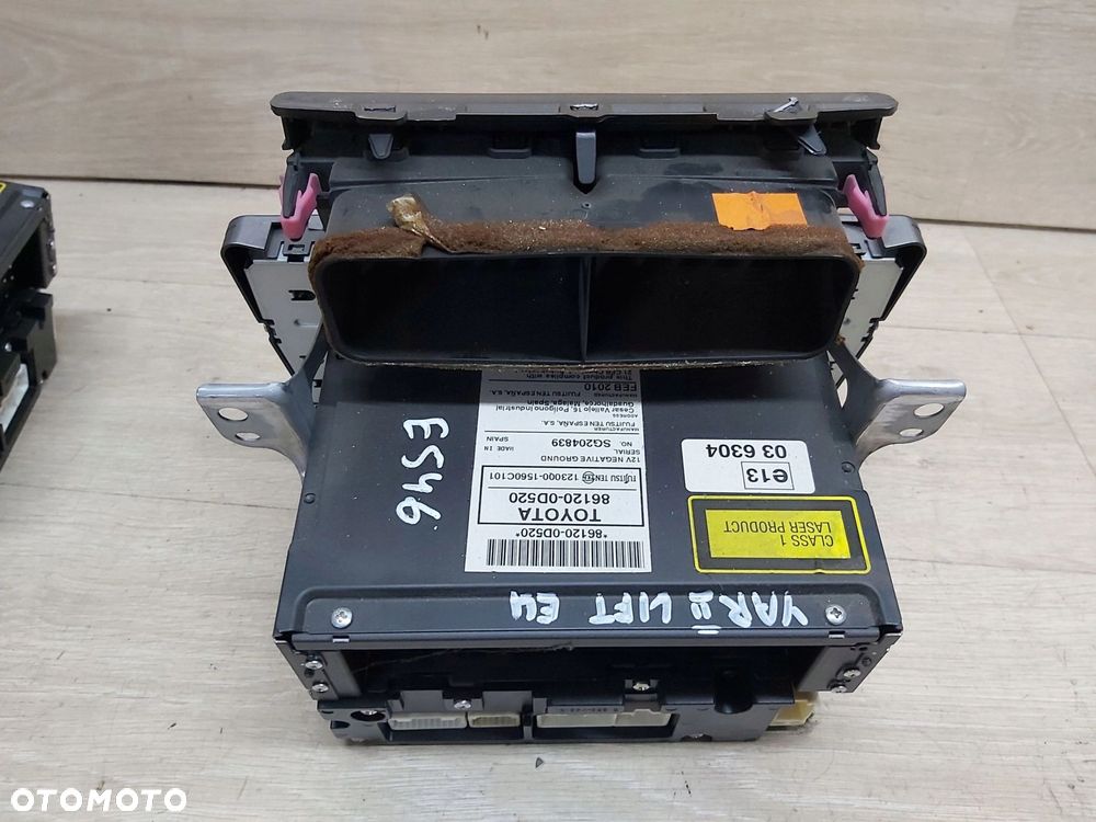 Toyota Yaris II LIFT Radio CD W13812 86120-0D520 - 4