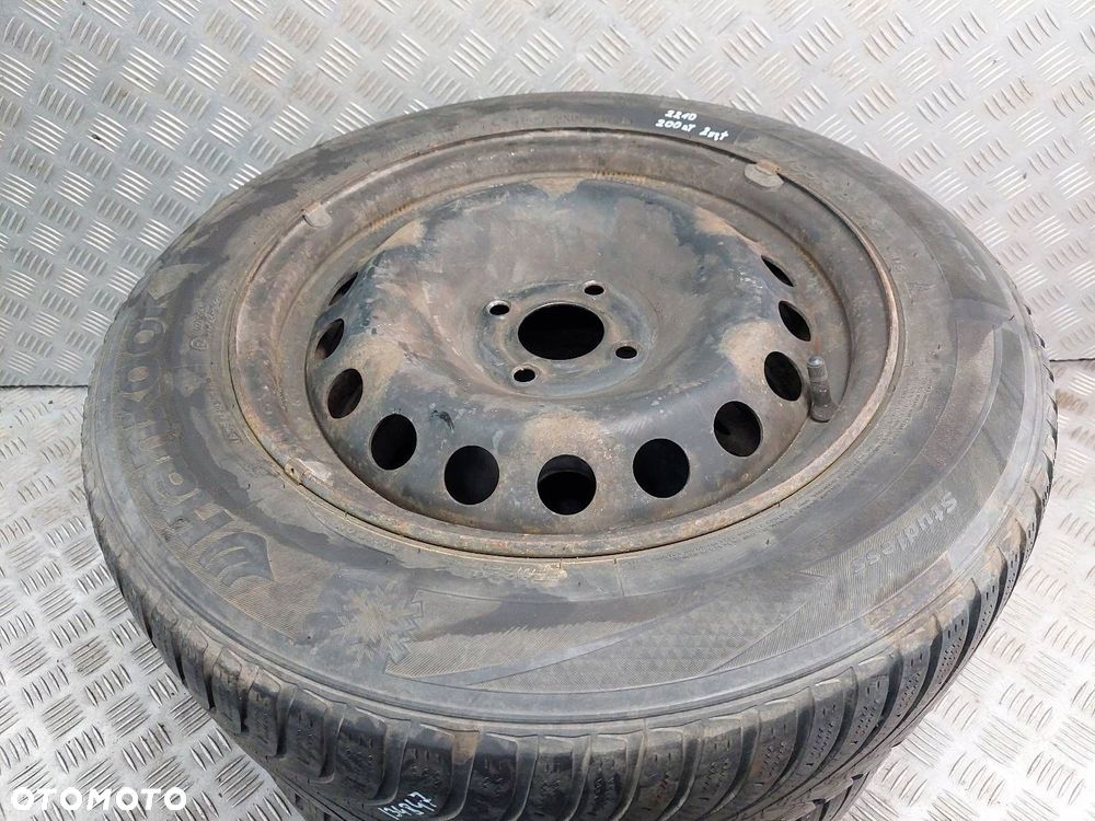 KOŁA FELGI OPONY ZIMOWE 2 SZT 4x100 6,5Jx15 FI60,1 185/65R15 RENAULT - 2